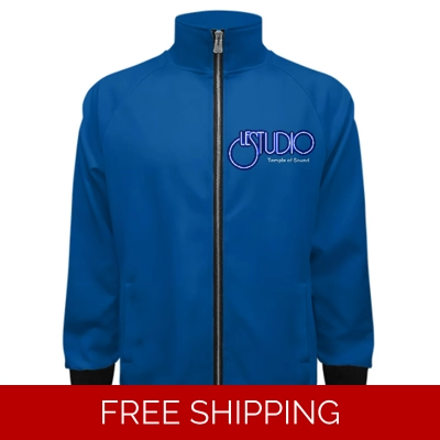 Custom Stand Collar Raglan Sweatshirt Jacket Le Studio TOS